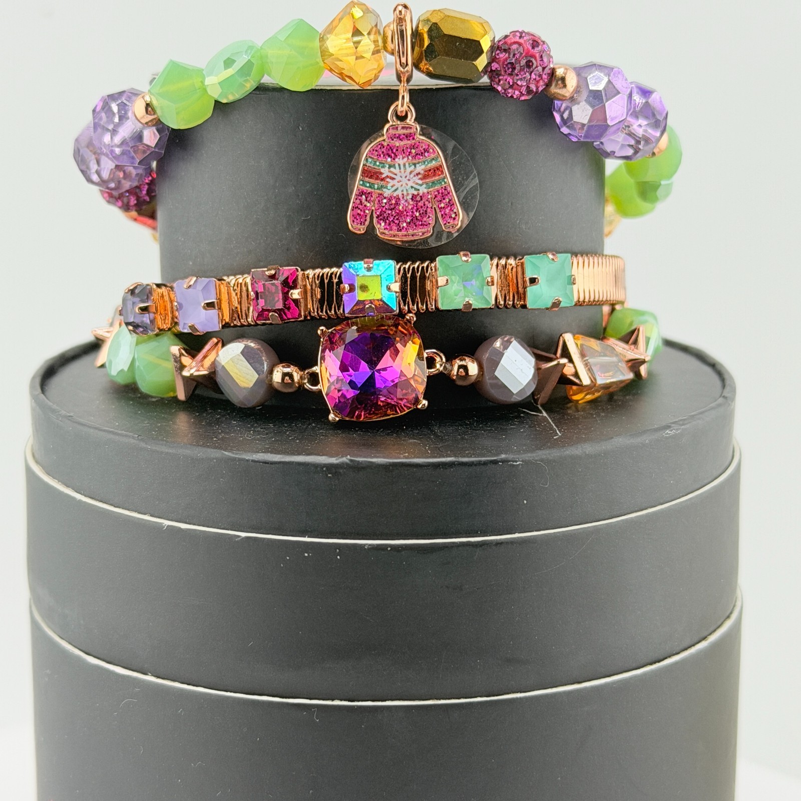 Bomb Party RETRO Holiday Stacks "Christmas Sweater Sparkle" RBP6491 gallery