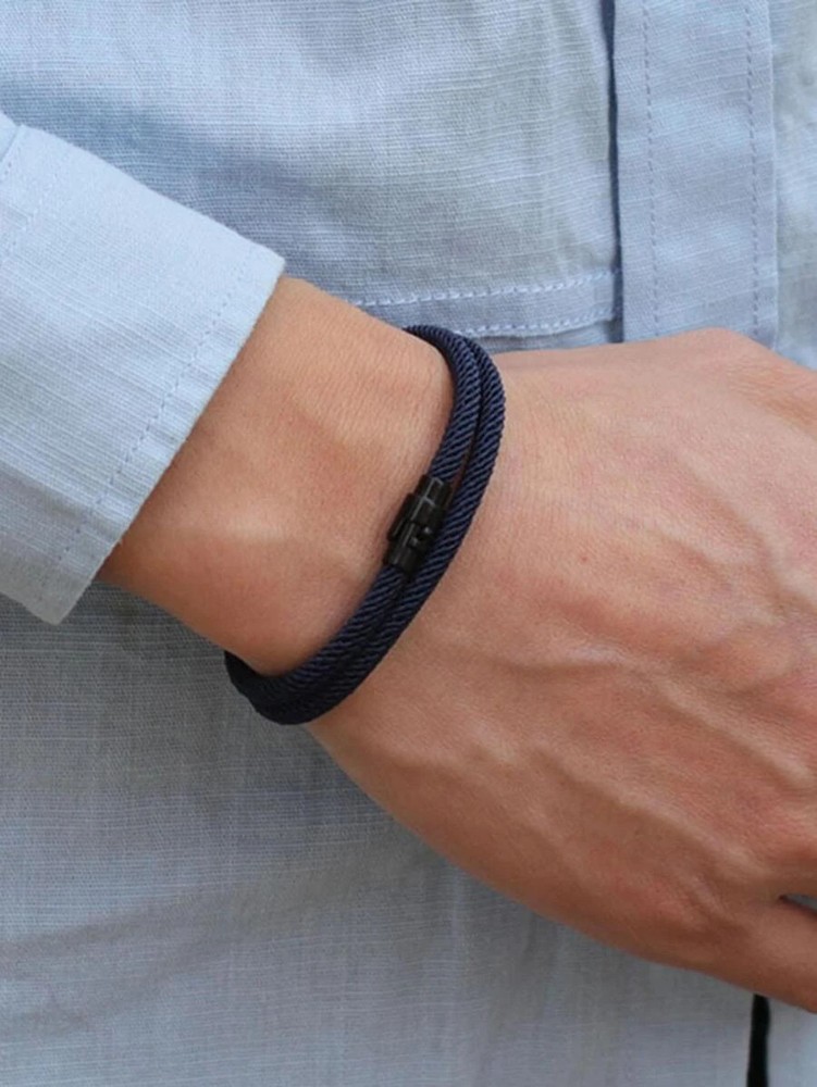 Minimalist Braided Bracelet Double Layer Survival Friendship Gift