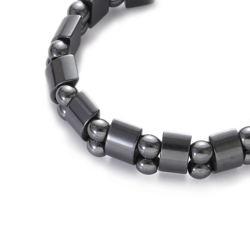 Magnetic Hematite Bracelets Pain Relief Powerfull Elastic Therapy Arthritis Gift gallery