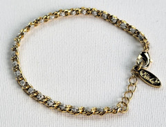 ETTIKA Gold Silver Tone Chain Bracelet Lobster Clasp 7″
