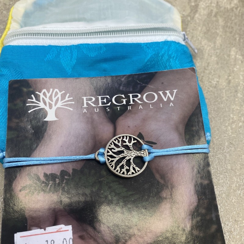 Regrow Australia Bracelet W/jewelry Bag-Symbolizes Awareness Of Deforestation gallery