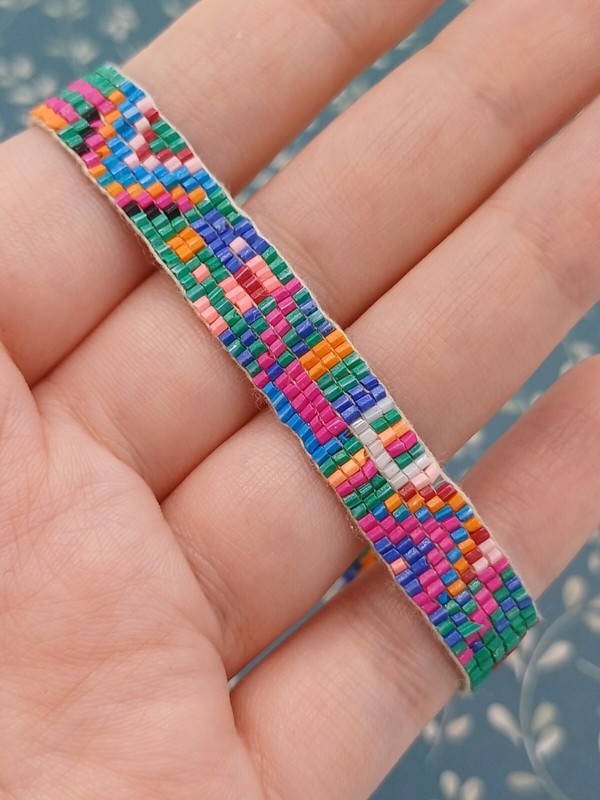 Accessorize Beautiful Colourful Multicoloured Beaded Bracelet gallery