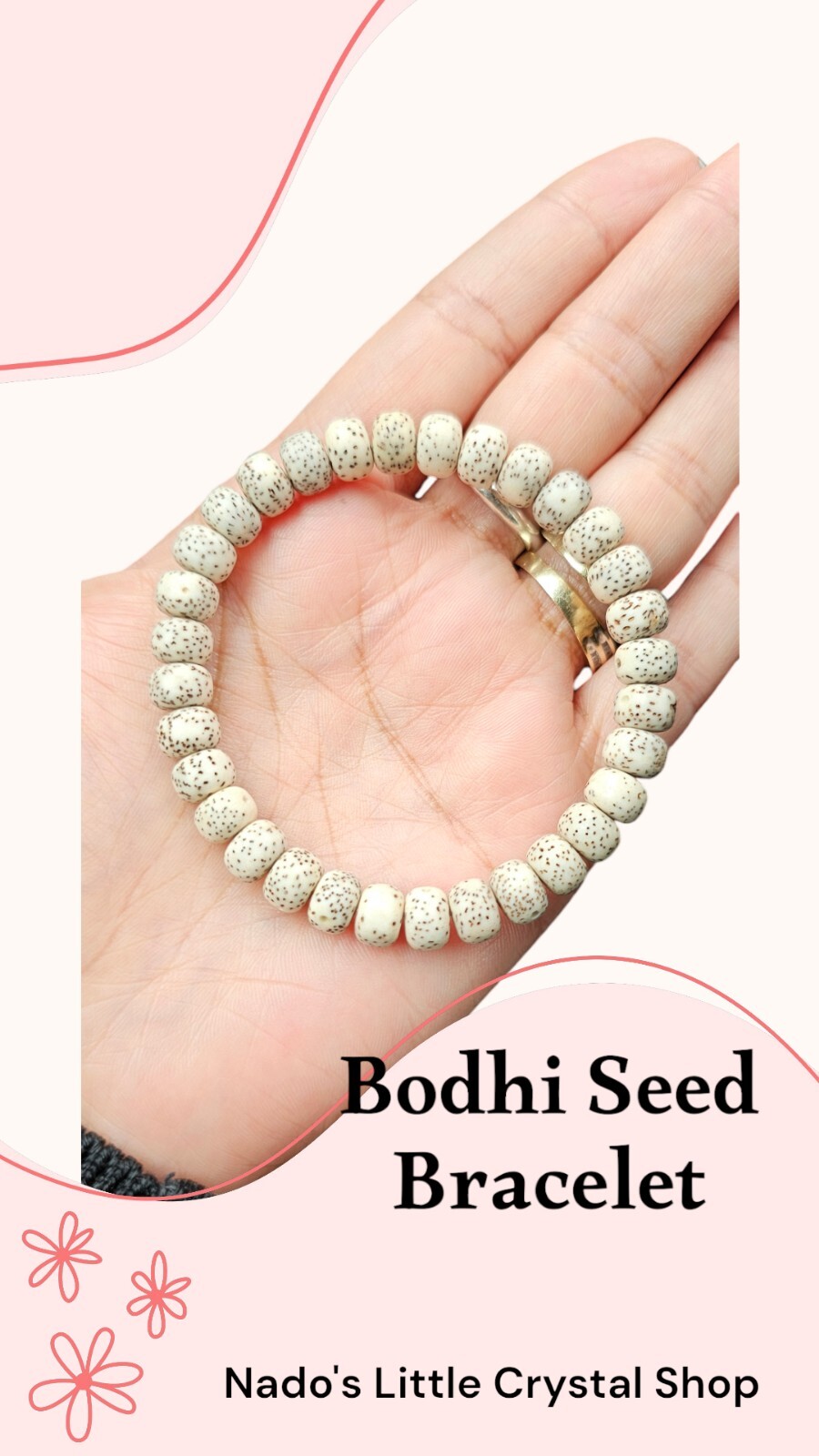 Natural Bodhi Seed Bracelet 8mm gallery
