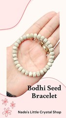 Natural Bodhi Seed Bracelet 8mm