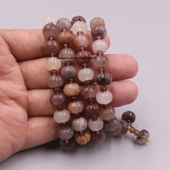 4pcs Natural Chinese Jade Multicolor Handmade Bracelet 6.3″ Wrist #18 Wholesale