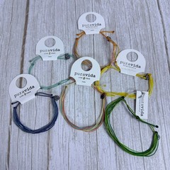 Pura Vida Bracelet Lot Of 6 New With Tags Adjustable Various Colors