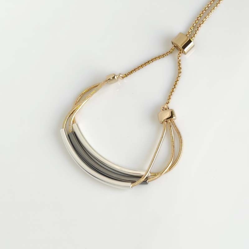 New DKNY Pipes Statement Push Bracelet Gift Chic Women Party Vacation Jewelry gallery