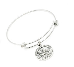 Saint Catherine of Sweden Charm Bracelet, Patron Saint of Miscarriage