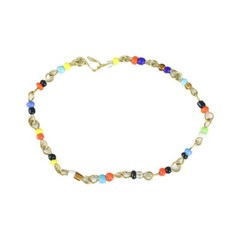 Multicolored Anklet/Bracelet (One size fits most New)