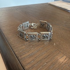 BRIGHTON Go Red Dress Square Bracelet **RETIRED**