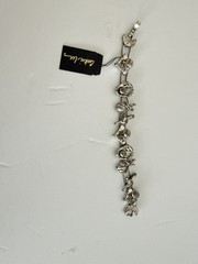 Cookie Lee Silver Baseball Bracelet Charm 18200 New Large
