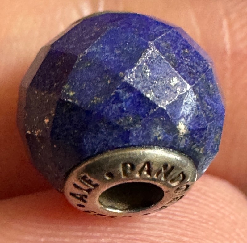 Pandora ESSENCE Collection Sterling Silver Peace Faceted Lapis Lazuli - 796002LP gallery