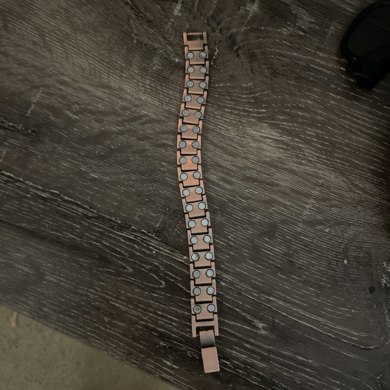 Pure Copper Magnetic Bracelet Arthritis Pain Therapy Energy Cuff Bangle gallery