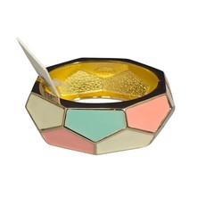 Amrita Singh Women’s Gold Plated Color Block Bangle Bracelet NWT