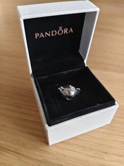 Pandora RARE! Enchanted Tea Pot Sterling Silver .925 Clear CZ Charm 797065CZ