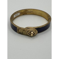 Coach Bangle Bracelet Turnlock Purple