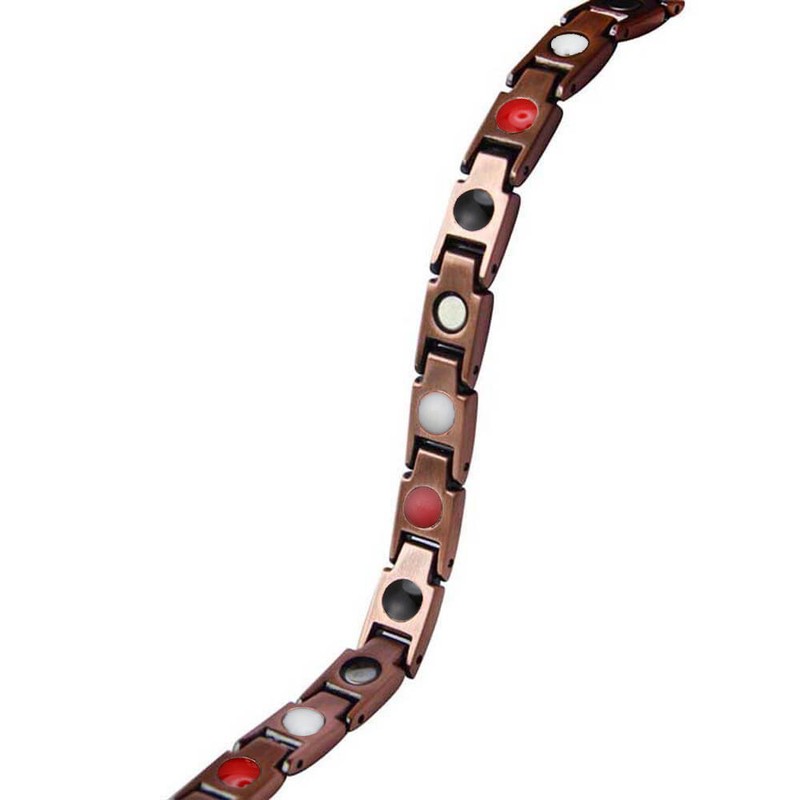 Thin Pure Copper Magnetic Bracelet women Arthritis Pain Relief Balance Anklet gallery