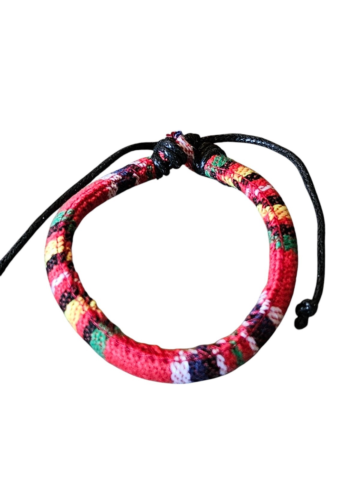 Cotton Bohemian Color Hand Rope Unisex Corded Bracelet - New gallery