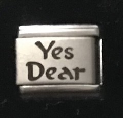 Yes Dear Laser ITALIAN CHARM Link 9MM K2023 J1