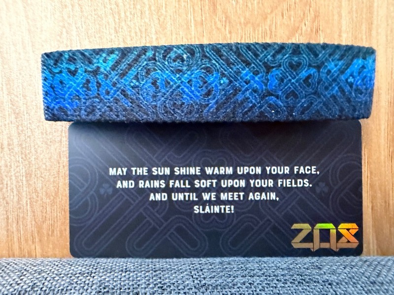“ZOX MAY THE ROAD RISE TO MEET YOU (BLUE)” MEDIUM NIP $6 SHIPPING FOR UP TO 8 gallery