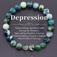 Chakra Bracelet Natural Healing Anxiety Gem Stone Reiki Jewellery
