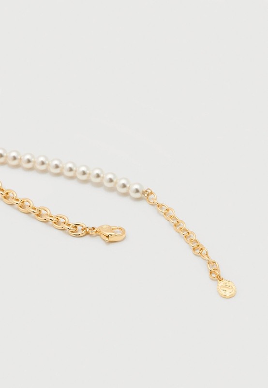 New in Gift Box SWAROVSKI 5737622 White Crystal Pearl & Gold Teddy Bear bracelet gallery