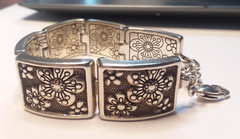 7.25″ Brighton Floret Silver Plated Panel Bracelet Style (#JF1990) 04-01-2026