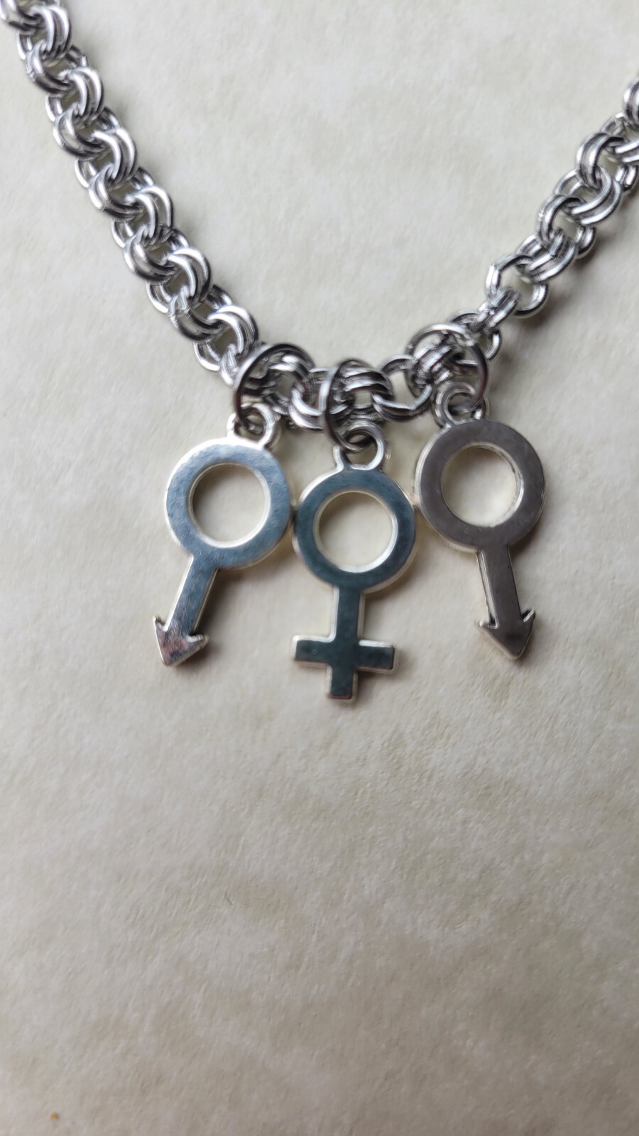 MFM (male,female, male) bracelet for lifestyle wives (arrow, cross, arrow) gallery