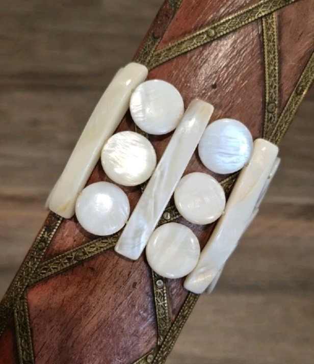 Mother of Pearl Multistrand Stretchy Beaded Bracelet gallery