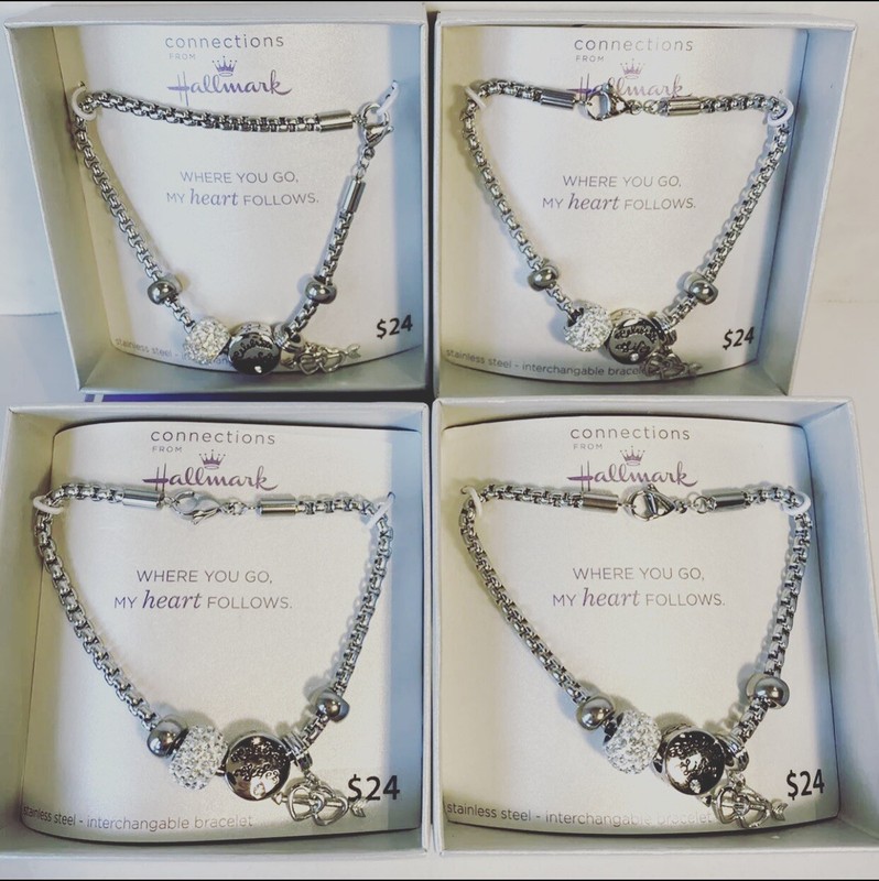 VALENTINES Interchangeable CHARM Bracelet By Hallmark Celebrate Life Heart LOVE gallery