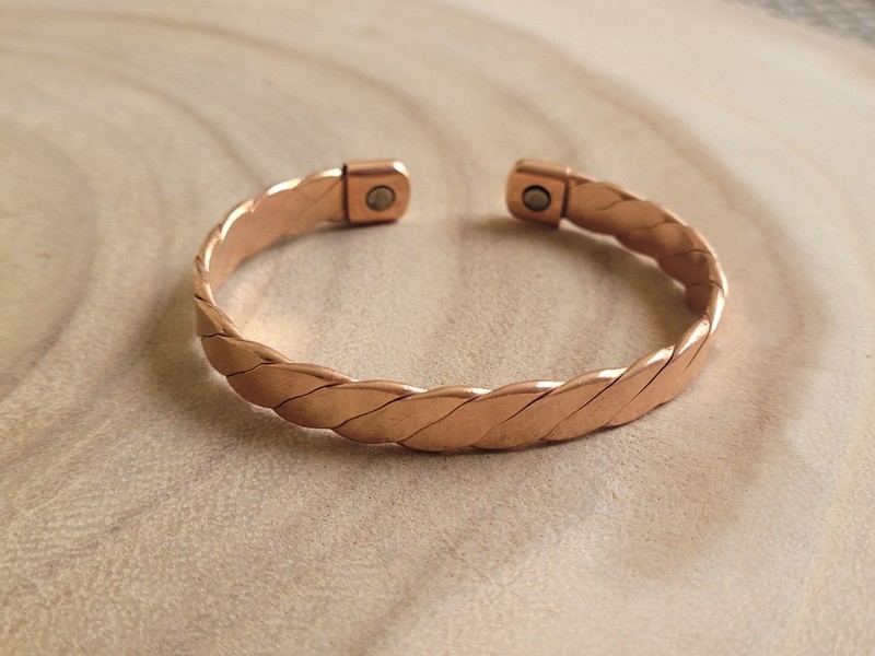 Pure Copper Magnetic Bracelet - Copper Men Women Arthritis Therapy Pain Relieve gallery