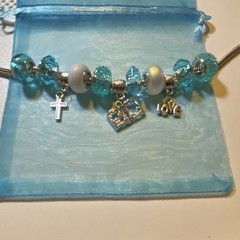 Bible bracelet. Homemade. Length 7.78 and extension 1.97