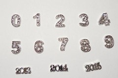 Number Floating Charms – Yes they will fit in Origami Owl Living Lockets