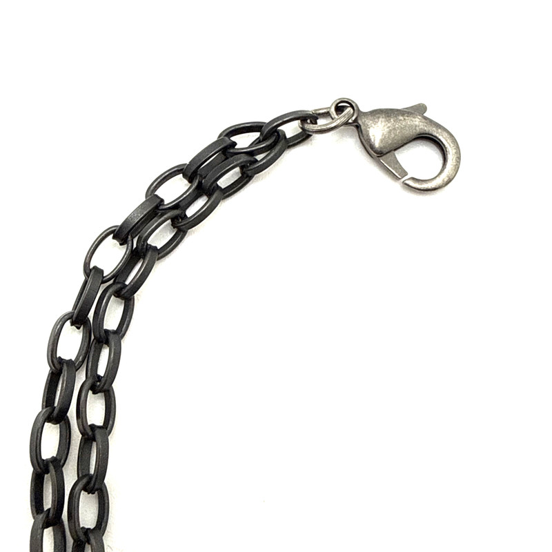 Found Object Steampunk Bracelet Wire Wrapped Keyhole Key Charm Gothic Art 8" gallery