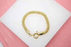 6mm Popcorn Chain Bracelet (I34)