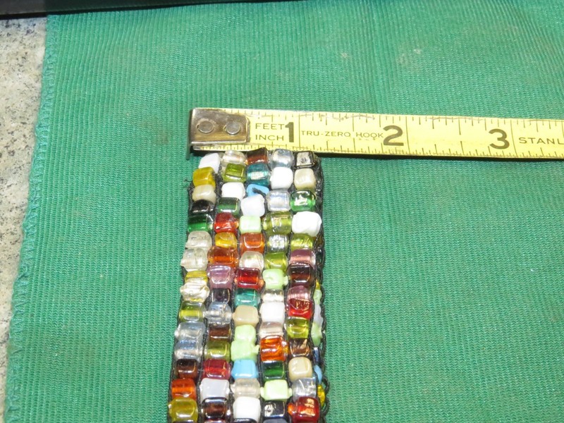 Stretch Bracelet Multi-Color Chunky Statement, 7" Costume Jewelry gallery