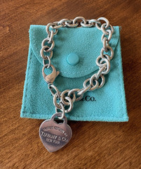 Tiffany & Co. Return to Tiffany Heart Tag Cable Chain Bracelet, Lobster Clasp