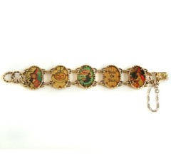 Halloween Bracelet Maximal Art Collector’s Holiday John Wind Pumpkin Witch