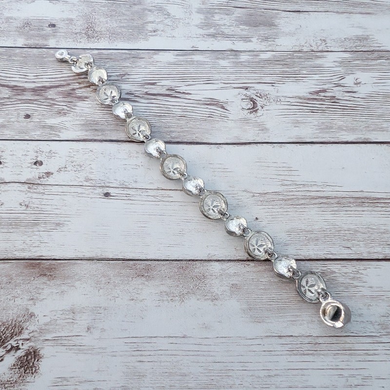 Silver Tone Bracelet - Tarnished gallery