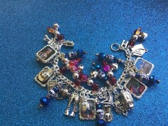 Mighty Boosh Characters 2004 Charm Bracelet