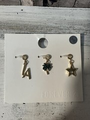 Forever 21 gold LA palm tree star charms for charm bracelet new