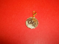TWENTY (20) CENTS COIN – HONG KONG – POLISHED PENDANT / CHARM – 1975 to 1991
