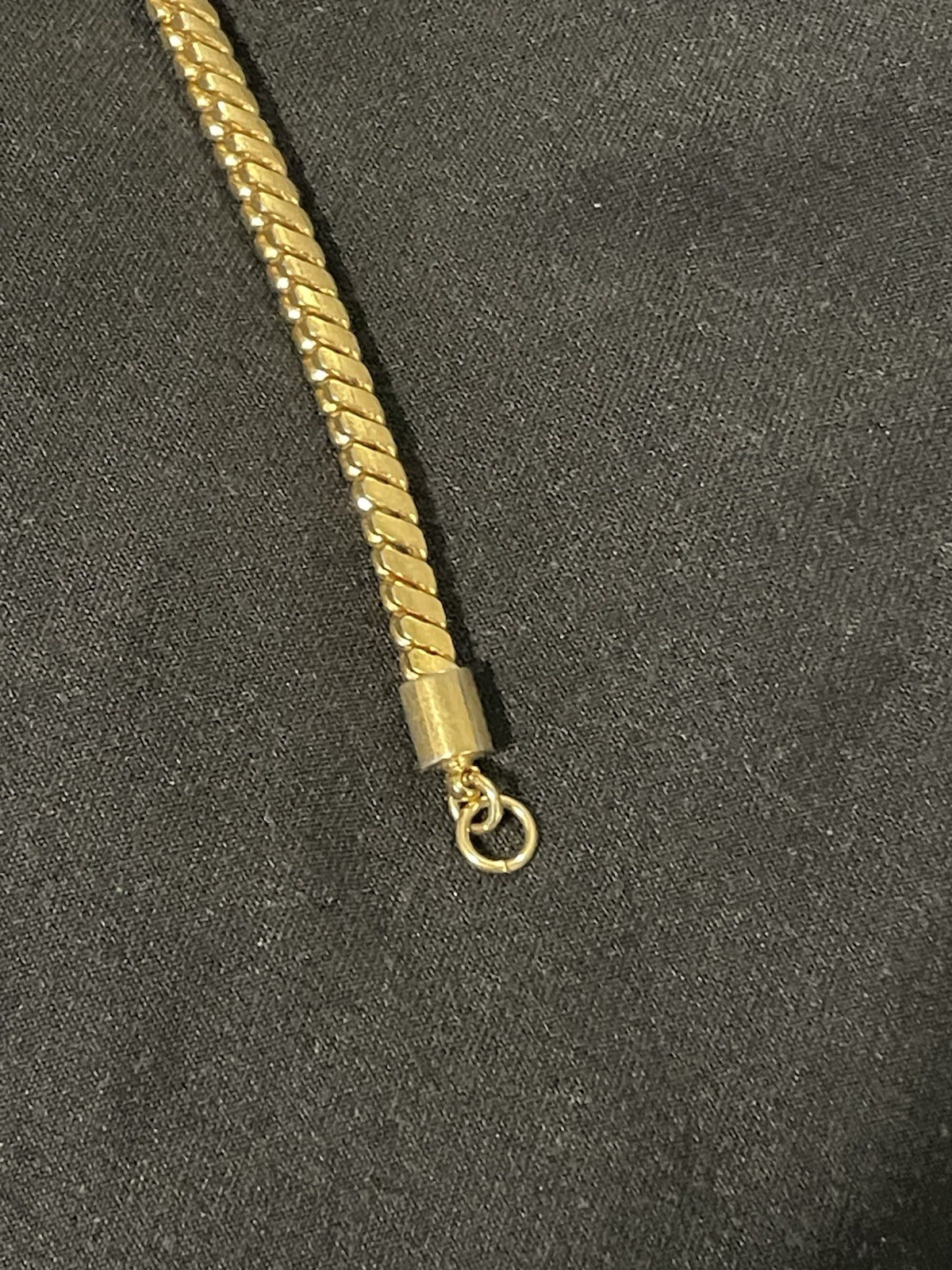 Monet Gold-Tone Curb Chain Bracelet Chain Style Lobster Clasp Closure gallery