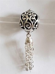 NWT Chamilia ‘TIS THE SEASON Sterling Silver Dangle Bead 2010-3062 $45