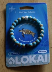 LOKAI: Medium SEA TURTLE Water from Mt Everest & Mud From The Dead Sea