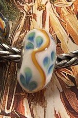 Trollbeads Porcelain OOAK Unique Rare HTF Gorgeous!