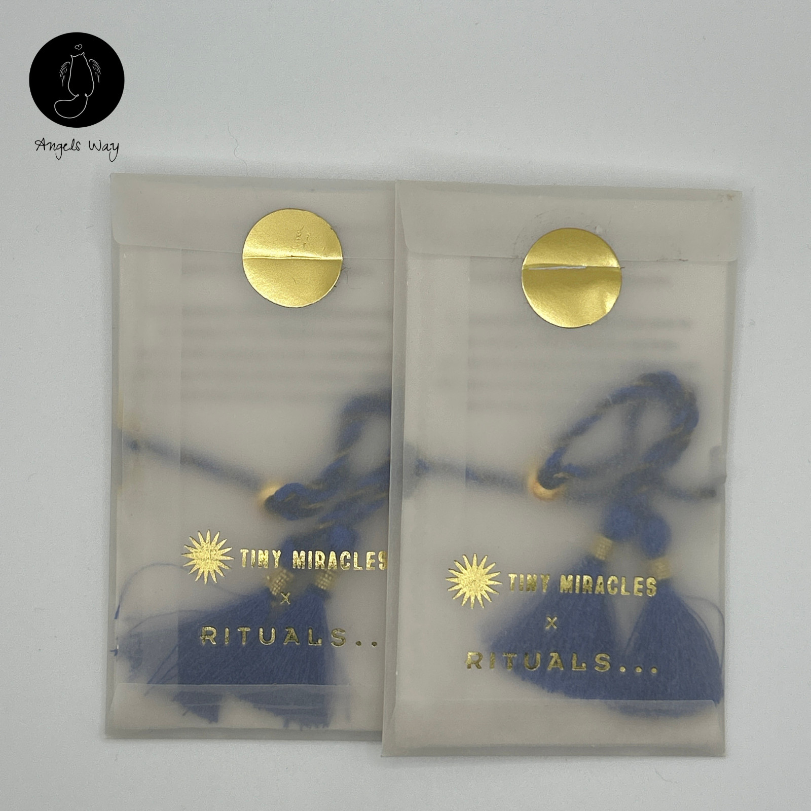 Rituals Tiny Miracles Wish Bracelet Set Blue Cord Gift Duo New Sealed gallery