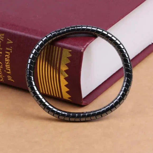 🧲Magnetic Therapy Hematite Bracelet 8mm Beads for Men and Women gallery