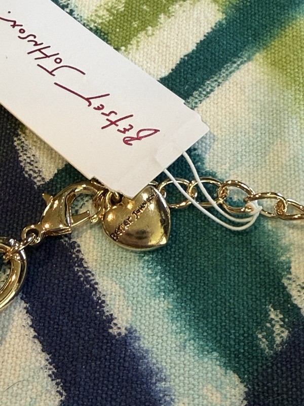 NEW BETSEY JOHNSON 4th Of July GOLD PLATED AMERICANA CHARM Bracelet 🇺🇸 gallery