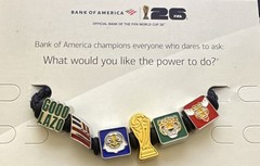 FIFA World Cup 26 Bead Charm Bracelet Sports* EACH ORDER COMES W 1 random charm.